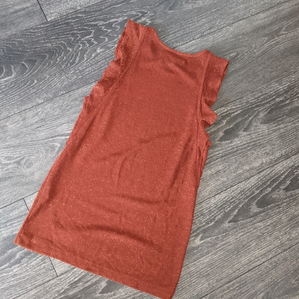 MADEWELL - Metallic Ruffle Tank - Picture 5 of 11